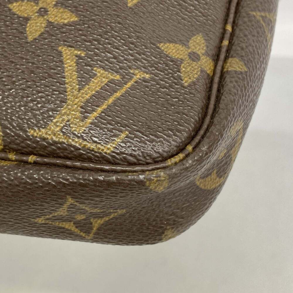 LOUIS VUITTON Brown Monogram Pochette Pouch - Picture 6 of 9